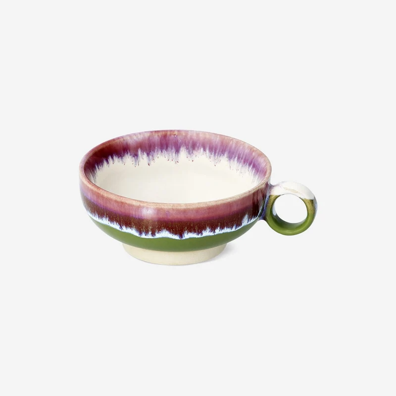 Mug with running glaze - 200 ml