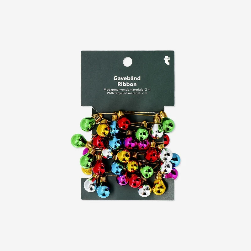 Bauble garland ribbon - 2 m