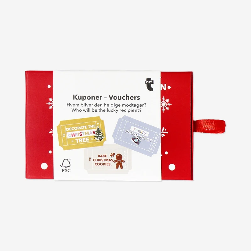 Holiday vouchers - 12 pcs