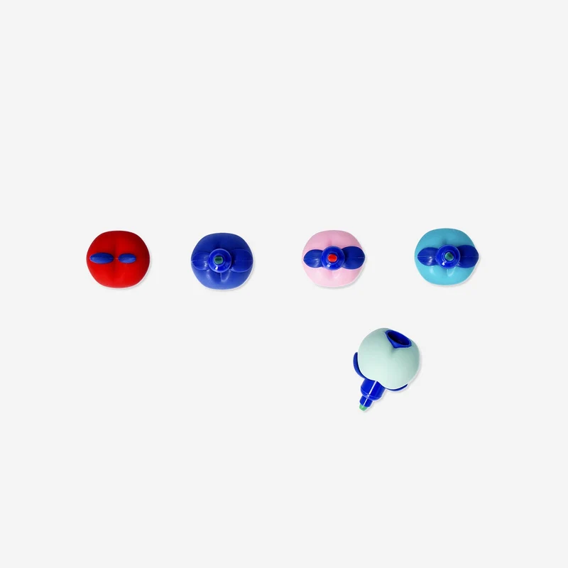 Stackable apple highlighthers - 4 pcs