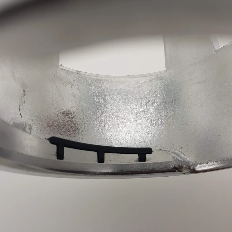 Anello cromato flangia macchina da caffè De Longhi con slitte