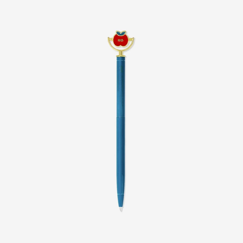 Ballpoint pen with spinning apple - Black ink
