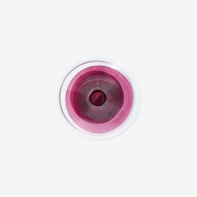 Wine glass with burgundy stem - 220 ml