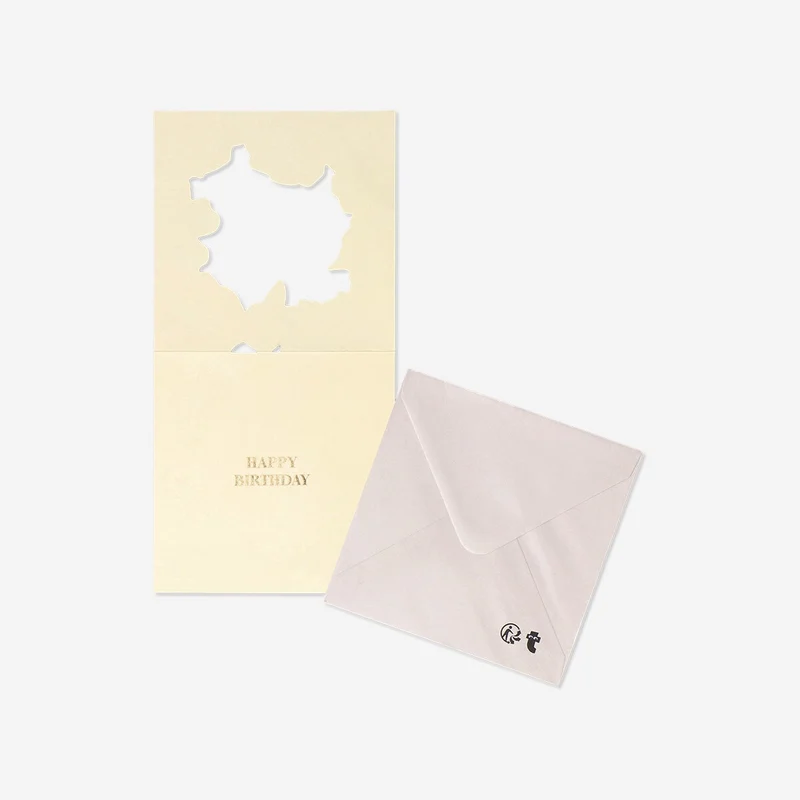Floral birthday card