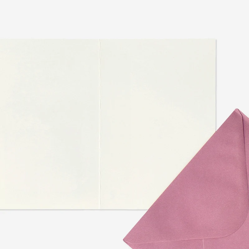 Birthday card with velvet gift