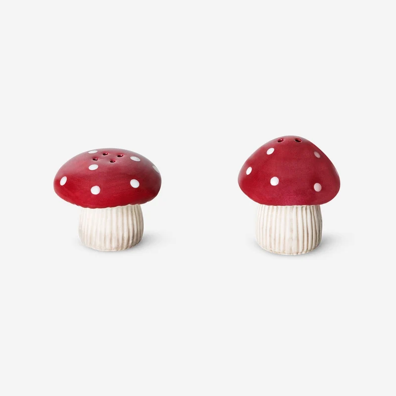 Mushroom salt and pepper set - 2 pcs