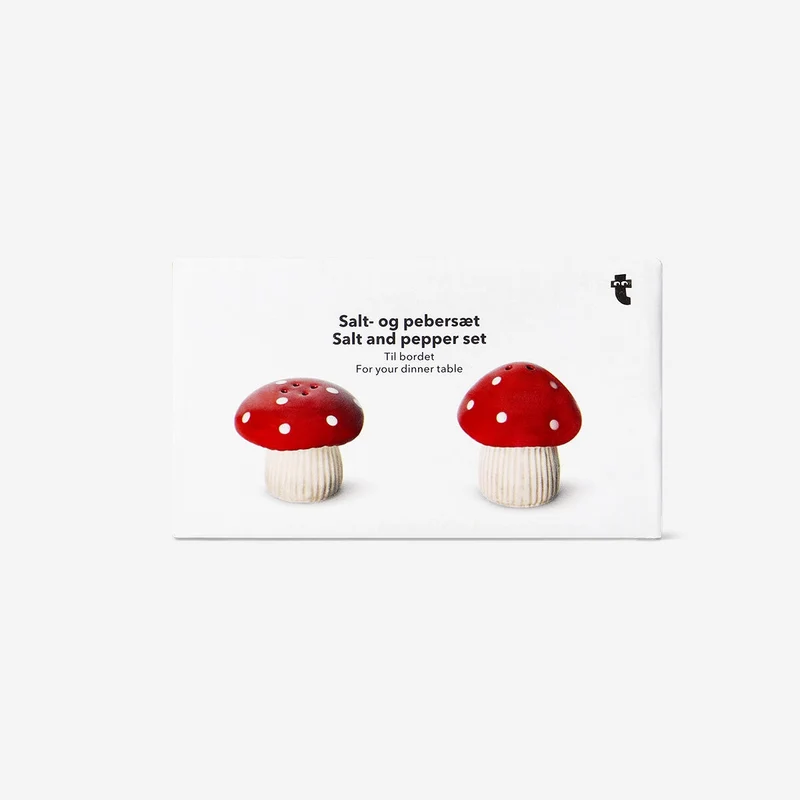 Mushroom salt and pepper set - 2 pcs
