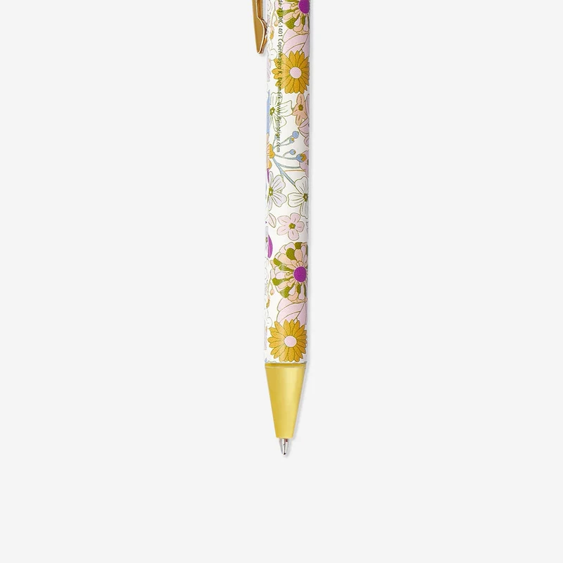 Floral ballpoint pen