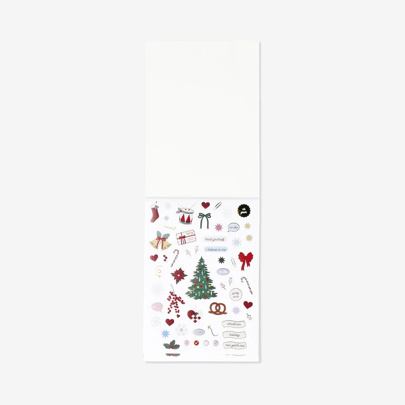 Sticker book for calendar - English