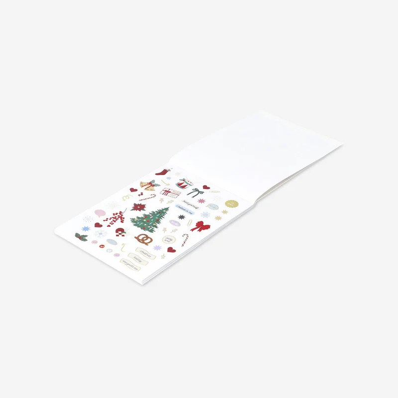 Sticker book for calendar - English