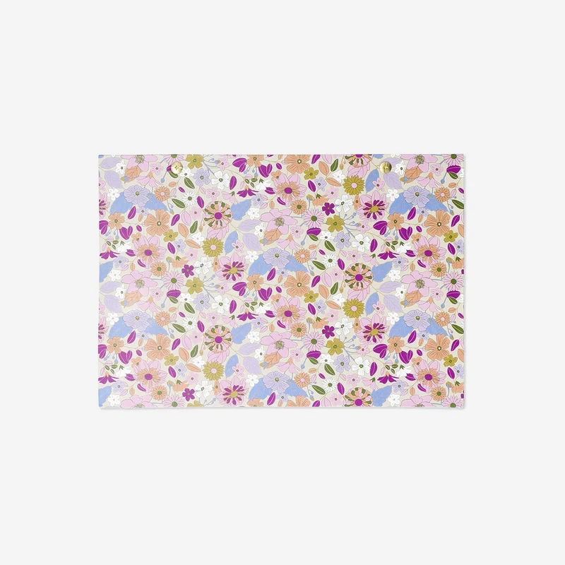 Floral weekly planner - English