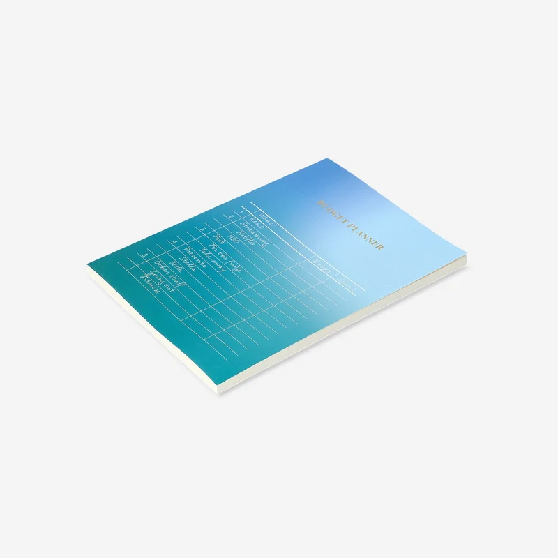 A5 Gradient budget planner - English