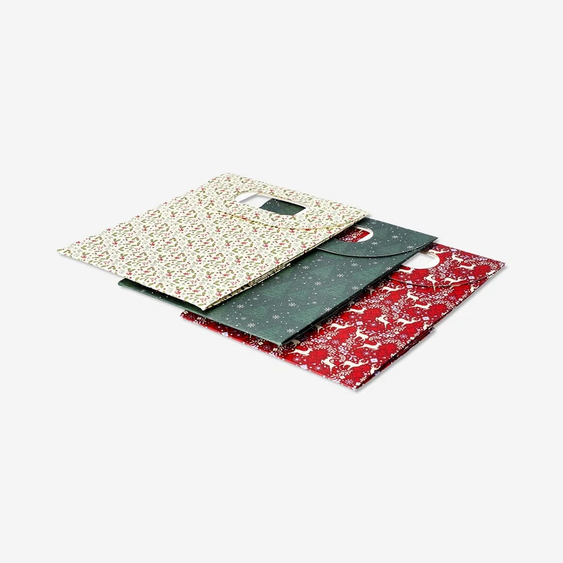 Set of small gift bags - 3 pcs