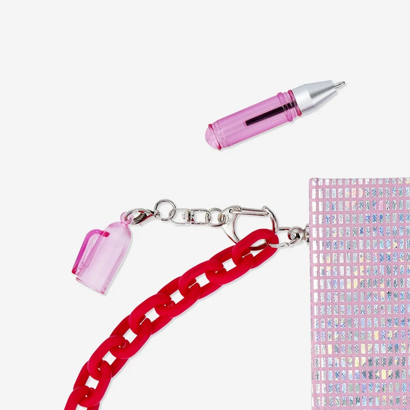 Handbag notebook with ballpoint pen