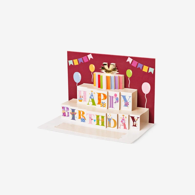 Pop up birthday card