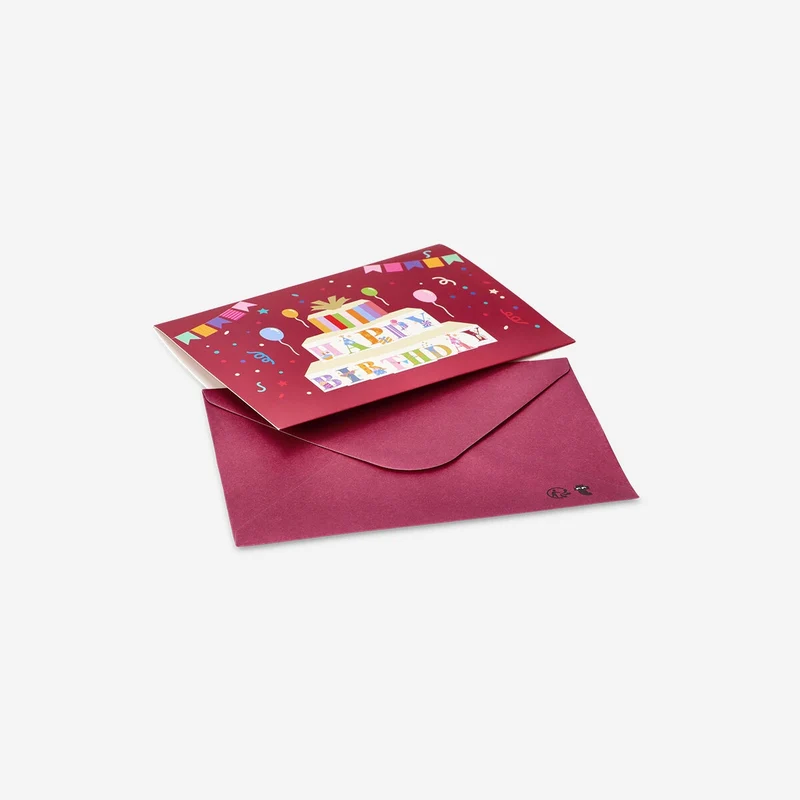 Pop up birthday card