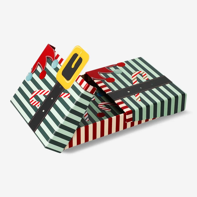 Santa's belt gift box - 20 cm