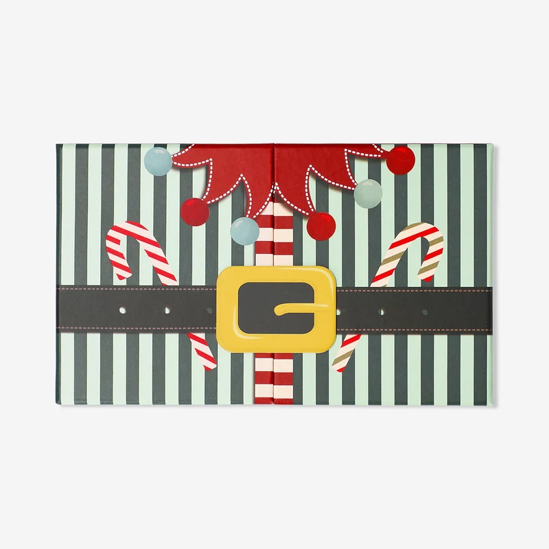 Santa's belt gift box - 20 cm