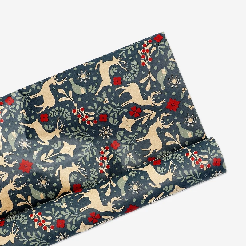 400 cm craft wrapping paper - Deers