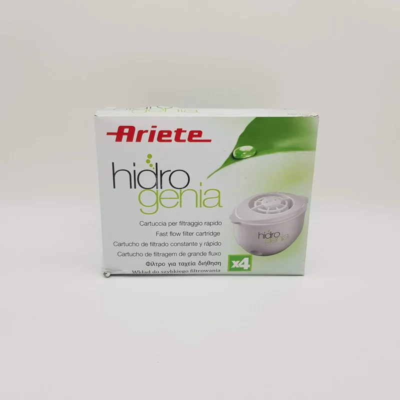 Confezione da 4 filtri per caraffa Ariete hidrogenia