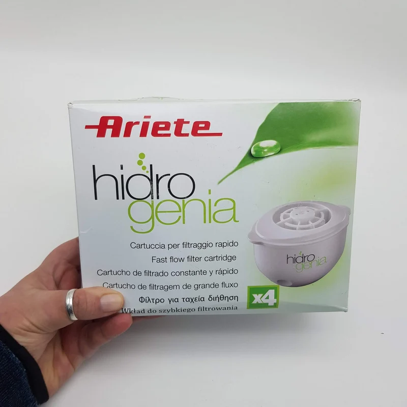 Confezione da 4 filtri per caraffa Ariete hidrogenia