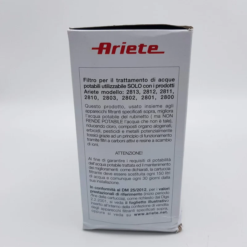 Confezione da 4 filtri per caraffa Ariete hidrogenia