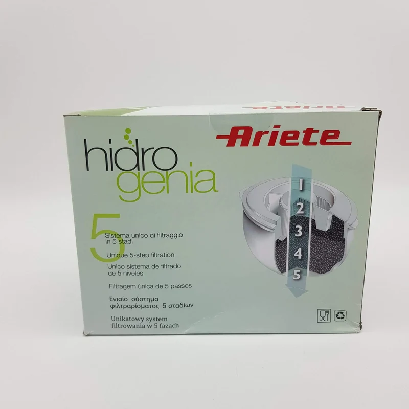 Confezione da 4 filtri per caraffa Ariete hidrogenia