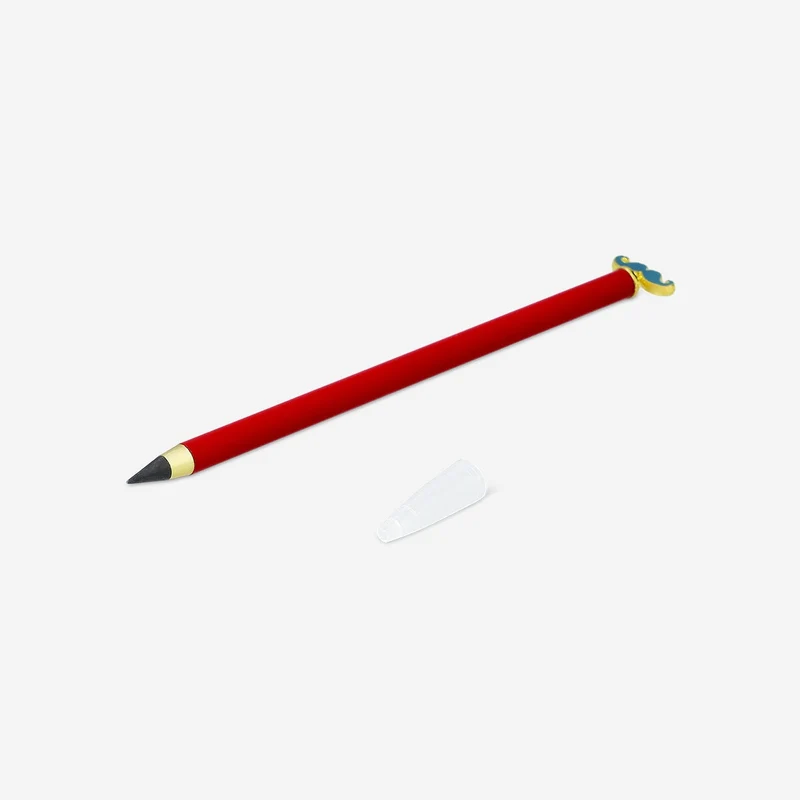 Everlasting pencil with moustache topper