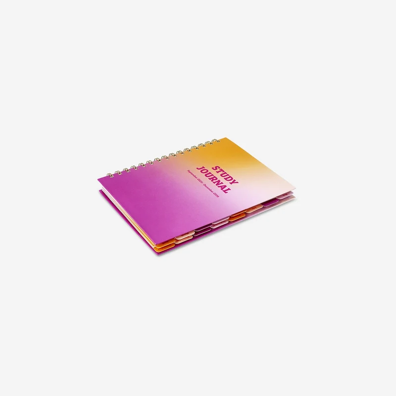 Gradient study planner for 2026 - English