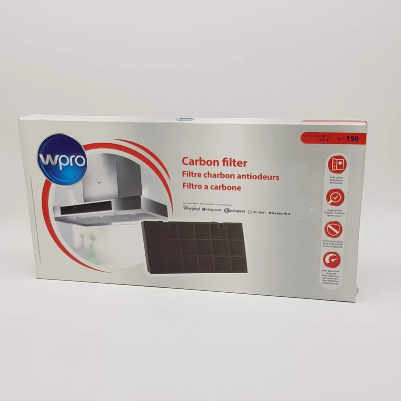 Filtro per cappa aspirante Whirlpool modello 150 484000008580
