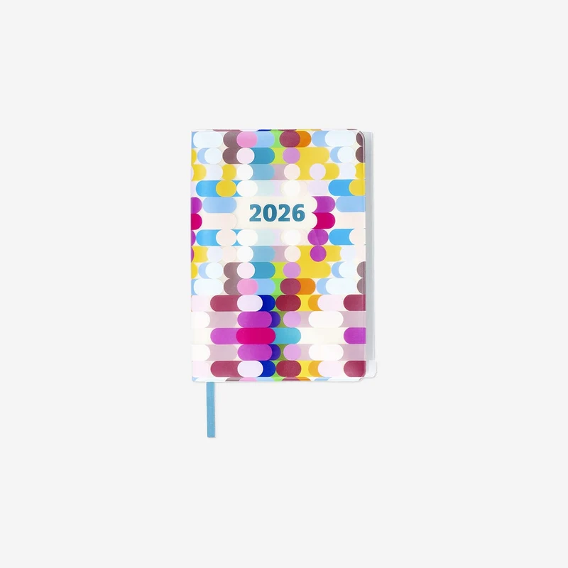 A5 Colourful daily diary 2026 - English