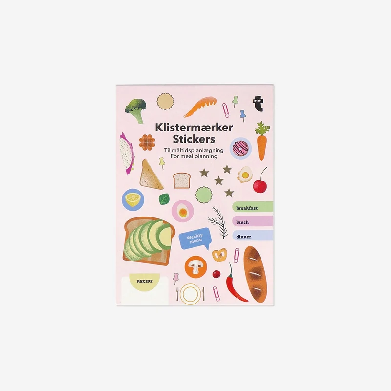 Stickers for meal planning