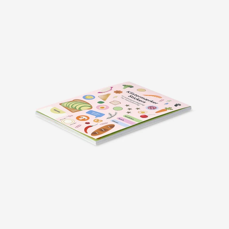 Stickers for meal planning