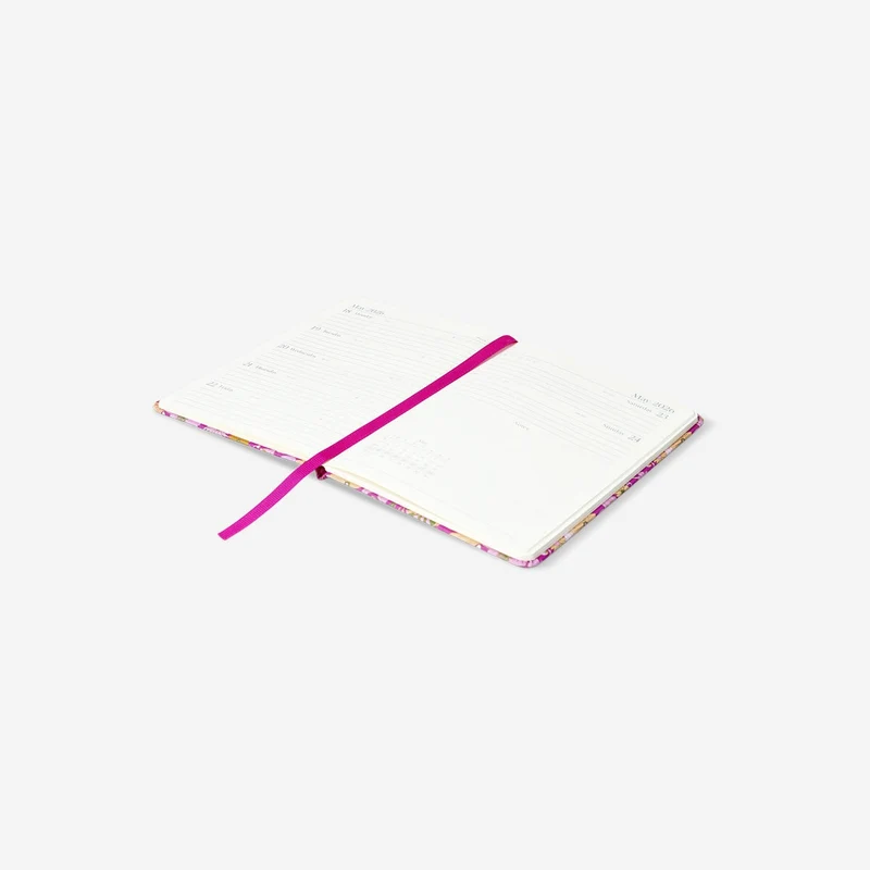 B6 Floral weekly diary 2026 - English