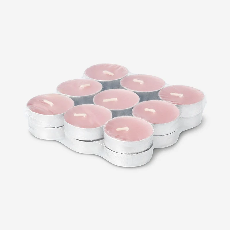 Scented tealight with white musk and vanilla fragrance - 18 pcs