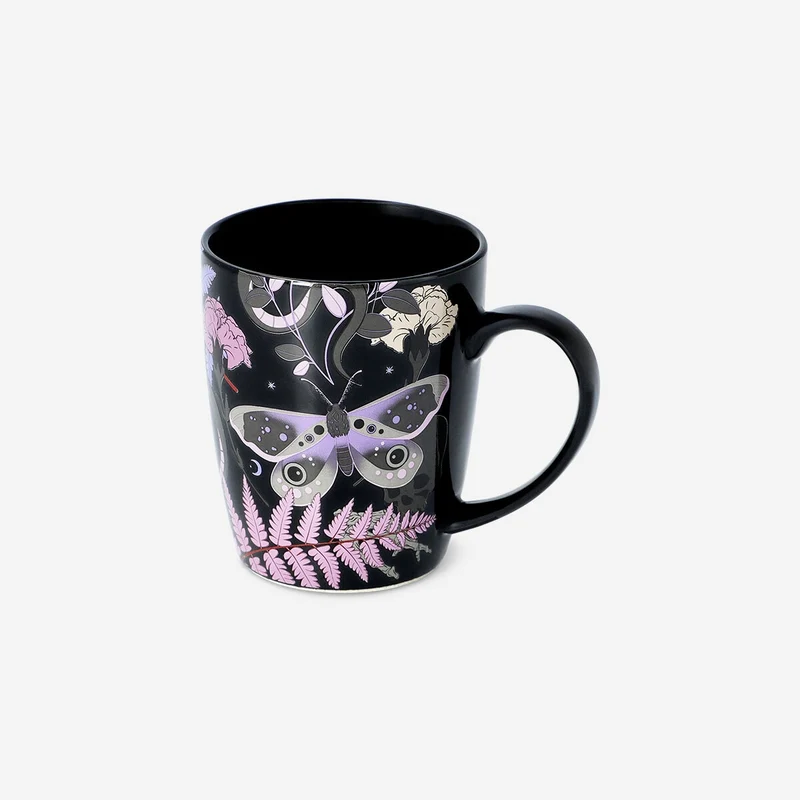 Mug with gothic print - 340 ml