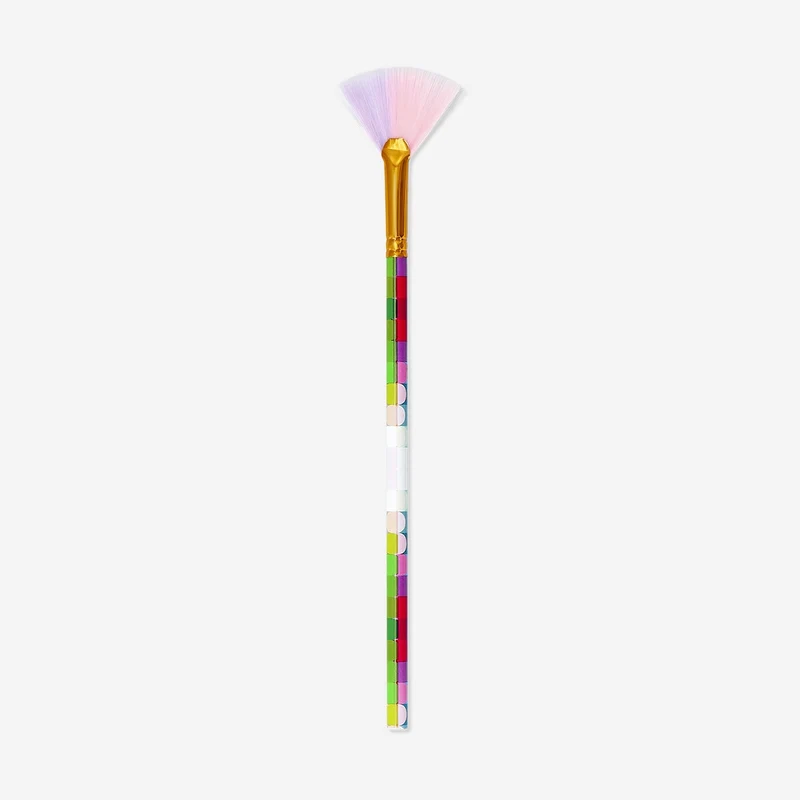 Pencil with brush