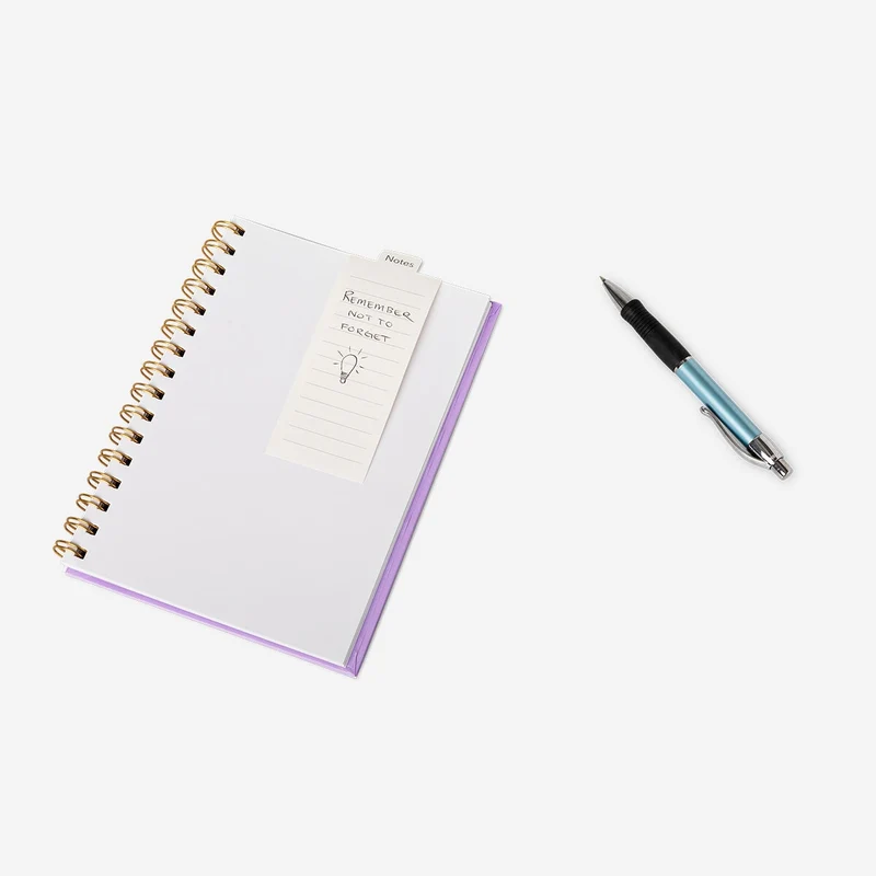 Paper note bookmarks