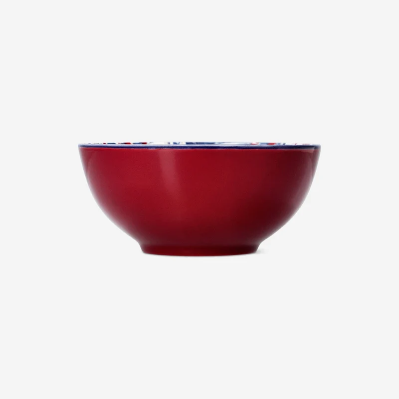 Floral ceramic bowl - 13 cm