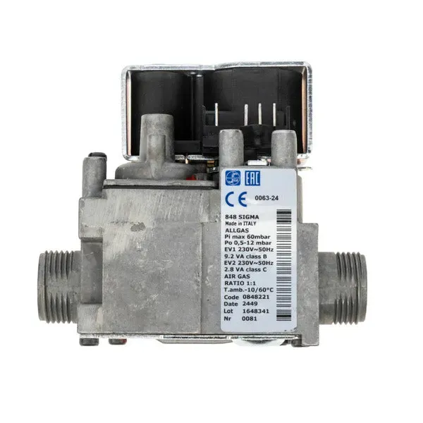 Valvola gas per caldaia Manaut BI1313103 compatibile con Biasi e Fondital