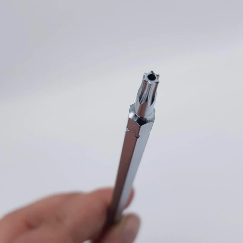 Inserto cacciavite torx t15 t20 con foro centrale Usag