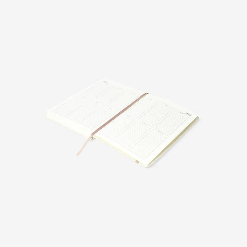 A5 Linen daily diary 2026 - English