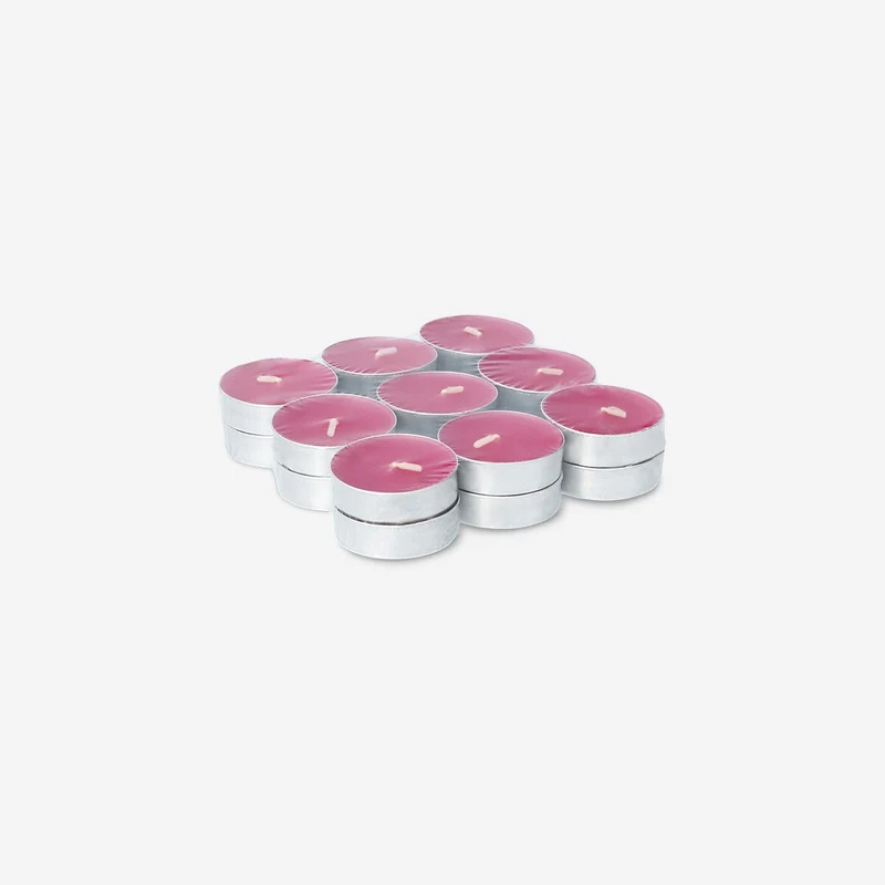 Scented tealights with watermelon fragrance - 18 pcs