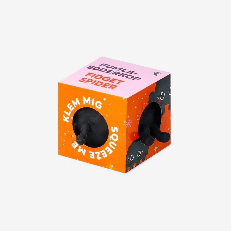 Press me toy - Black spider