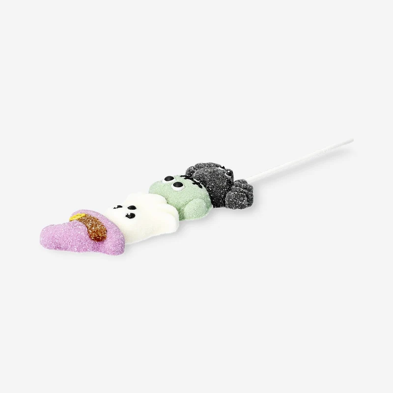 Halloween marshmallow on a stick - Strawberry flavour