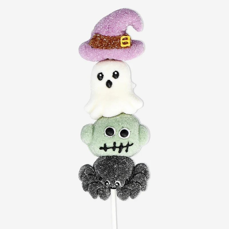 Halloween marshmallow on a stick - Strawberry flavour