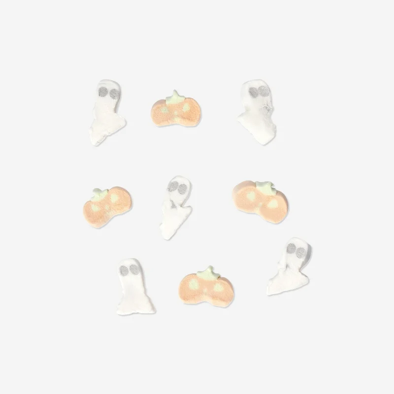 Mini pumpkin and ghosts marshmallows - Vanilla flavour