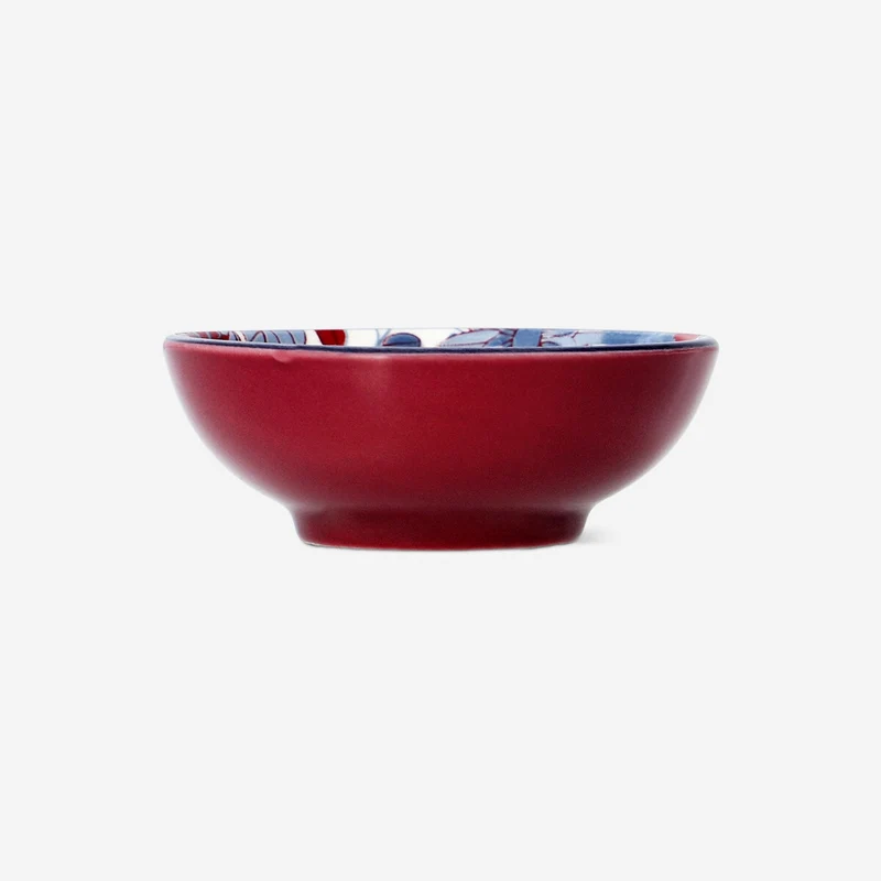 Floral ceramic bowl - 8 cm