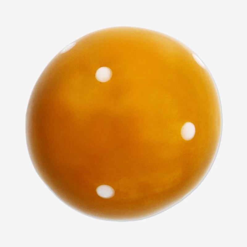 Decorative yellow mushroom - 4 cm