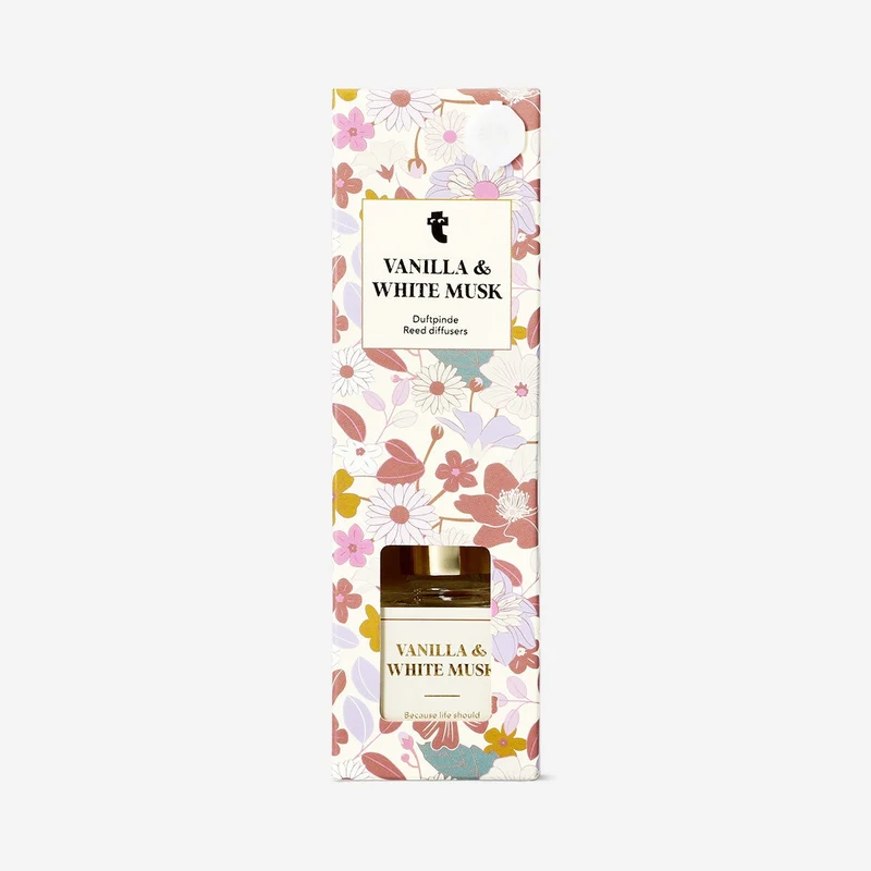 Reed diffuser with white musk fragrance - 50 ml